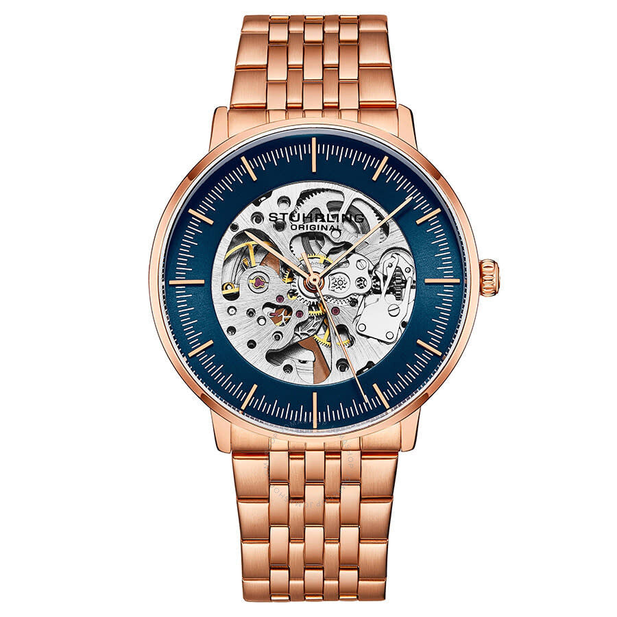 Stuhrling Original Legacy Automatic Blue Dial Men's Watch M13615 - Dawson Watches