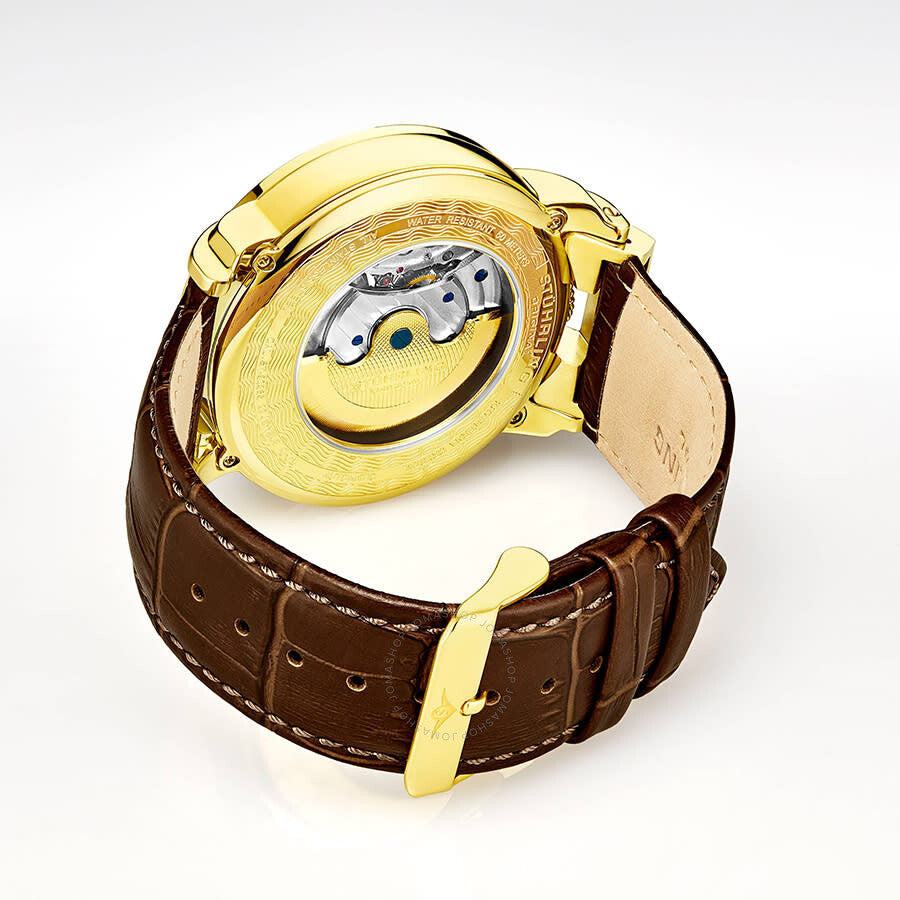 Stuhrling Original Legacy Automatic Gold Dial Men's Watch M13514 - Dawson Watches #2