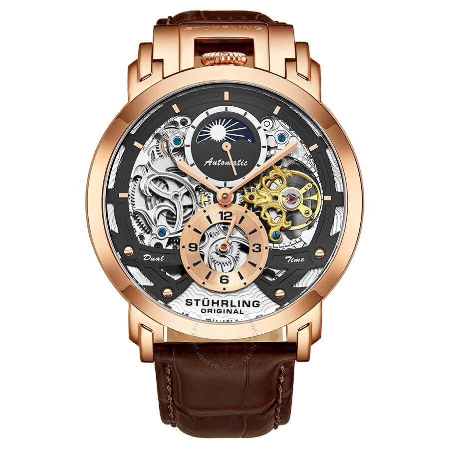 Stuhrling Original Legacy Automatic Gunmetal Dial Men's Watch M13510 - Dawson Watches