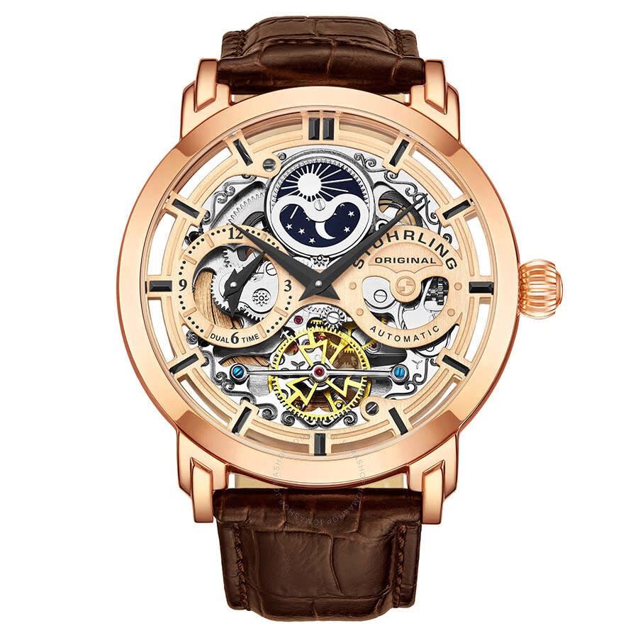 Stuhrling Original Legacy Automatic Rose Dial Men's Watch M13522 - Dawson Watches