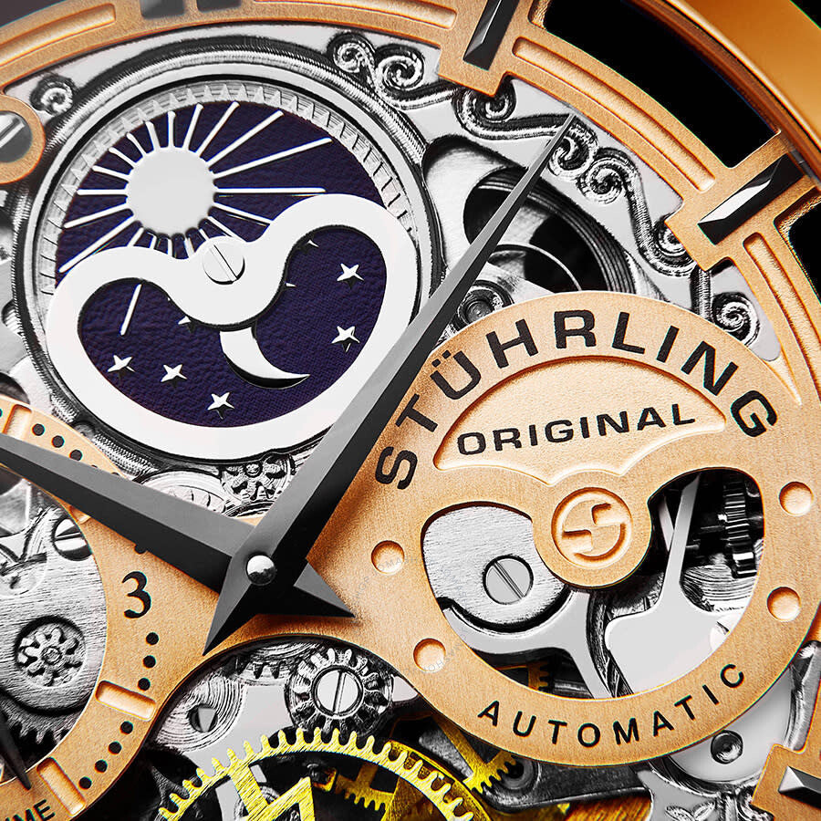 Stuhrling Original Legacy Automatic Rose Dial Men's Watch M13522 - Dawson Watches #3
