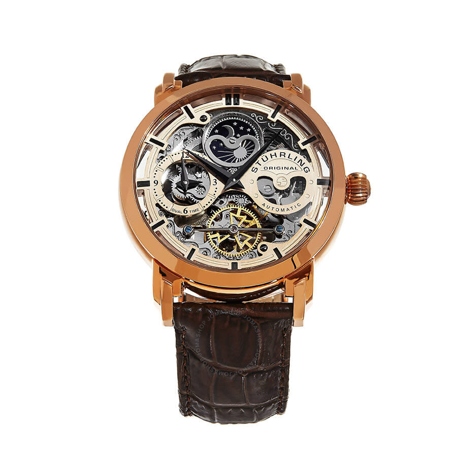Stuhrling Original Legacy Automatic Rose Dial Men's Watch M13522 - Dawson Watches #5