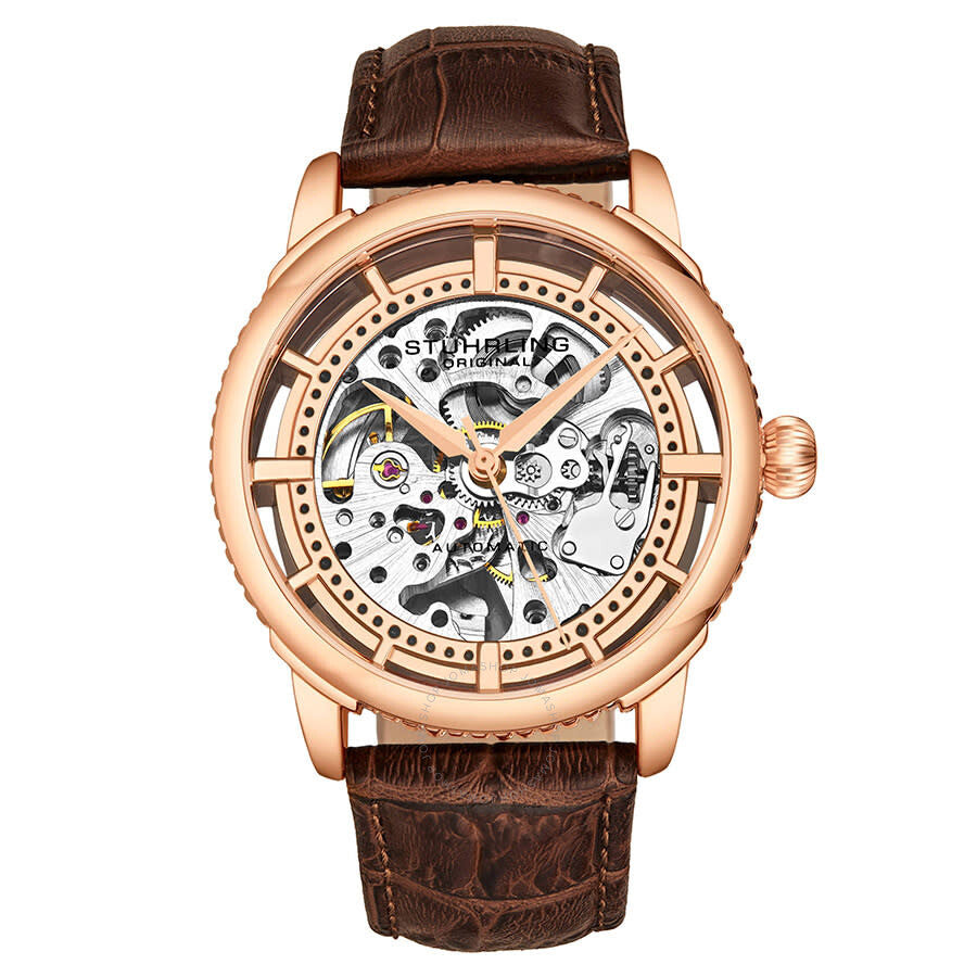 Stuhrling Original Legacy Automatic Rose Dial Men's Watch M13633 - Dawson Watches