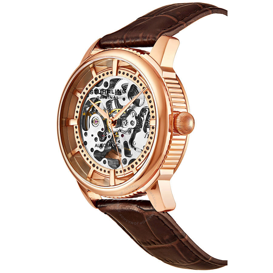Stuhrling Original Legacy Automatic Rose Dial Men's Watch M13633 - Dawson Watches #3