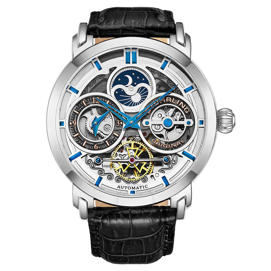 Stuhrling Original Legacy Automatic Silver Dial Men's Watch M13541 - Dawson Watches