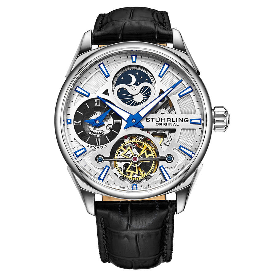 Stuhrling Original Legacy Automatic Silver Dial Men's Watch M13598 - Dawson Watches