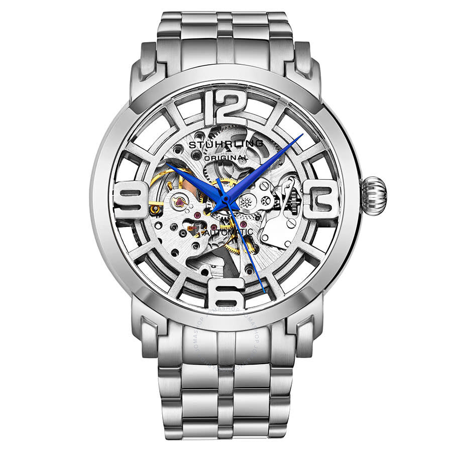 Stuhrling Original Legacy Automatic Silver Dial Men's Watch M13605 - Dawson Watches