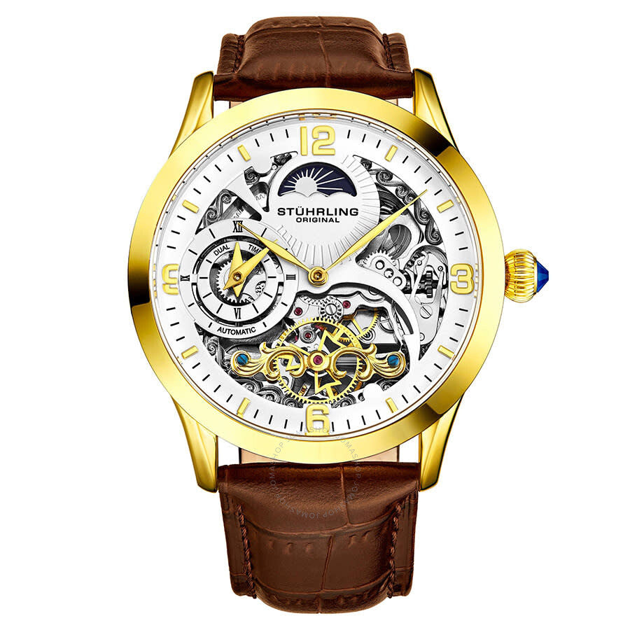 Stuhrling Original Legacy Automatic White Dial Men's Watch M13594 - Dawson Watches