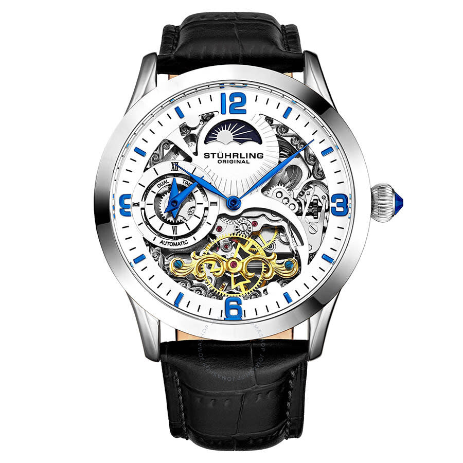 Stuhrling Original Legacy Automatic White Dial Men's Watch M13602 - Dawson Watches