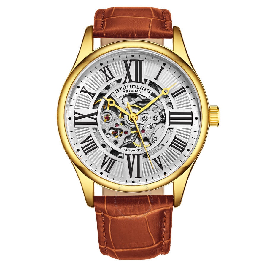 Stuhrling Original Legacy Automatic White Dial Men's Watch M17964 - Dawson Watches