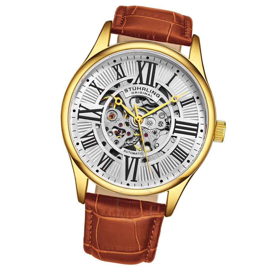 Stuhrling Original Legacy Automatic White Dial Men's Watch M17964 - Dawson Watches #2