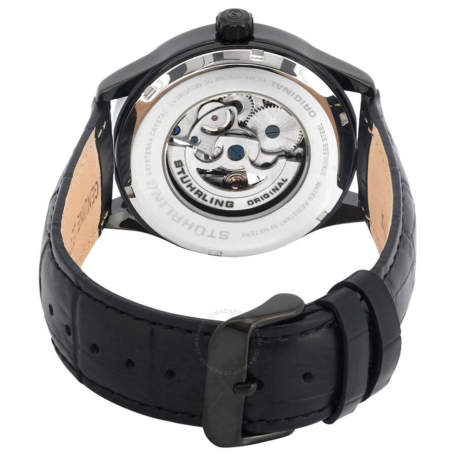 Stuhrling Original Legacy Black Dial Men's Watch M15745 - Dawson Watches #3