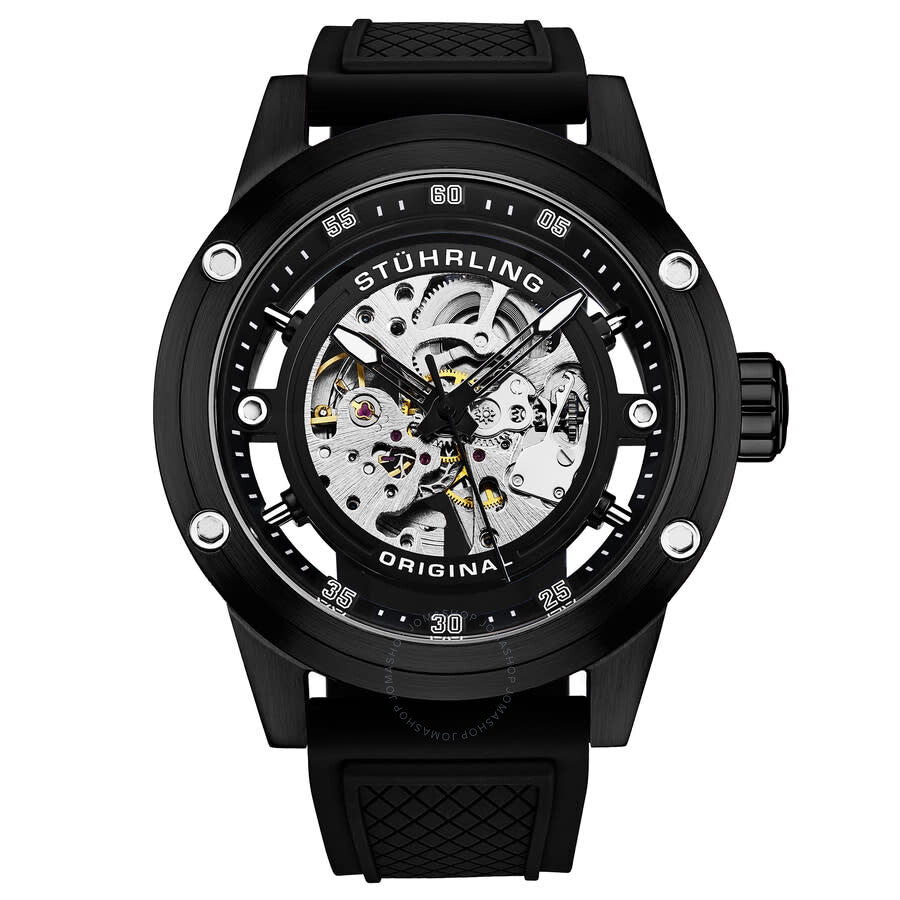 Stuhrling Original Legacy Automatic Black Dial Men's Watch M17983 - Dawson Watches