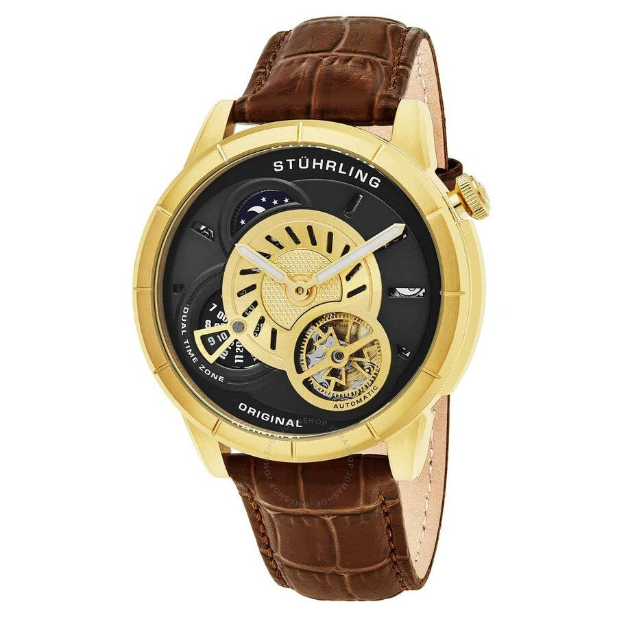 Stuhrling Original Legacy Gold-tone Dial Men's Watch M15400 - Dawson Watches