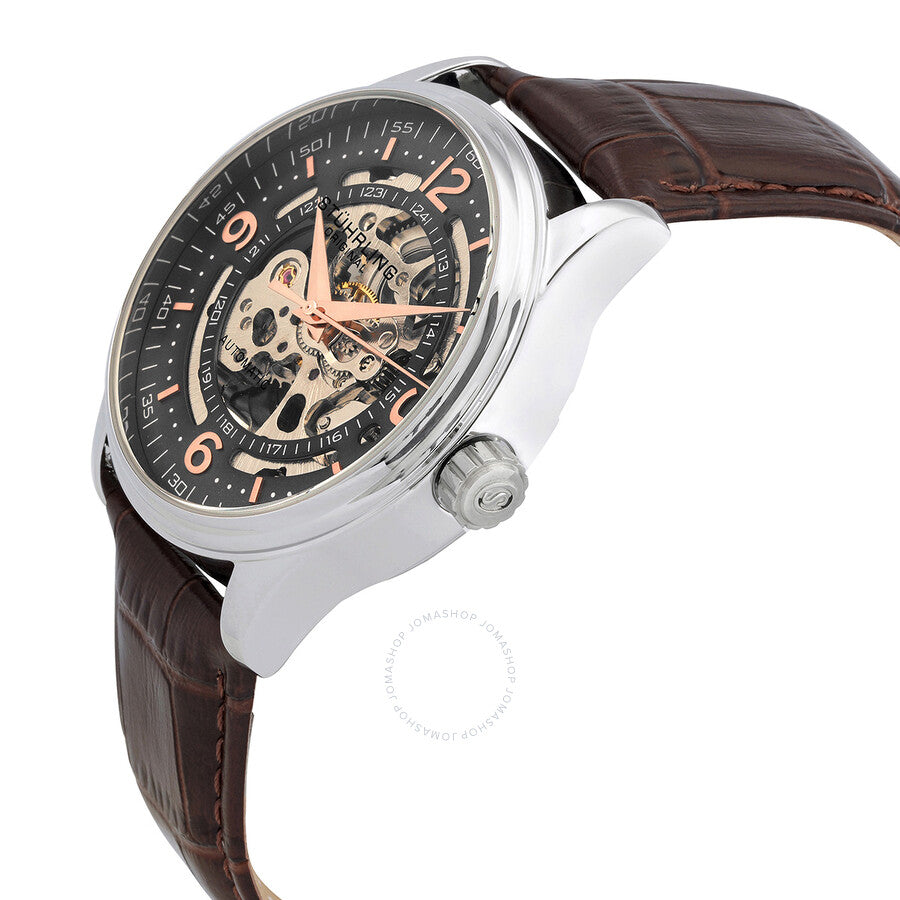 Stuhrling Original Legacy Grey Dial Men's Watch M15743 - Dawson Watches #2