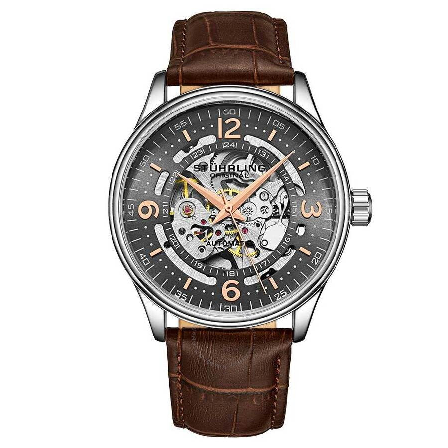 Stuhrling Original Legacy Grey Dial Men's Watch M15744 - Dawson Watches