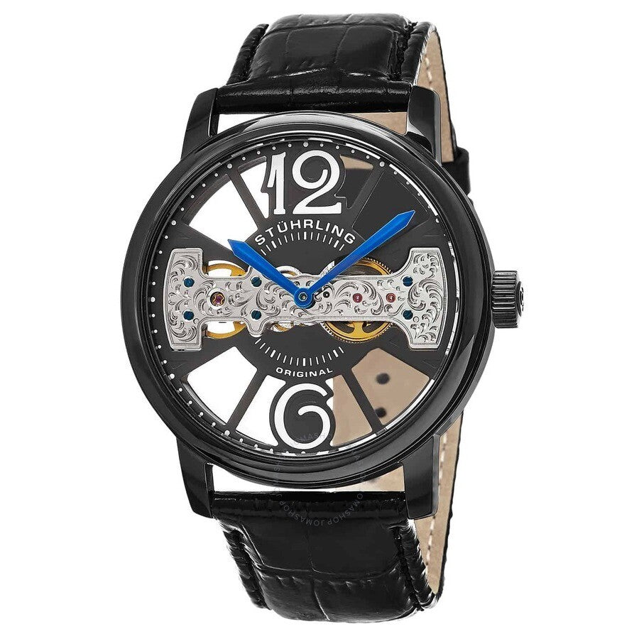 Stuhrling Original Legacy Gunmetal Dial Men's Watch M15447 - Dawson Watches