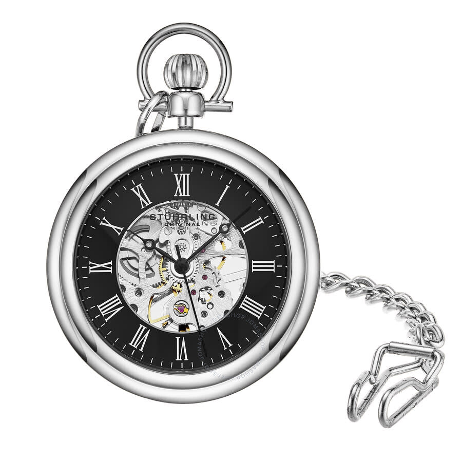 Stuhrling Original Legacy Hand Wind Black Dial Men's Watch M16759 - Dawson Watches