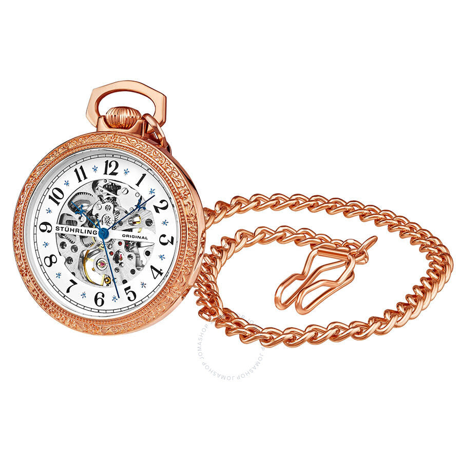 Stuhrling Original Legacy Hand Wind White Dial Men's Watch M13608 - Dawson Watches