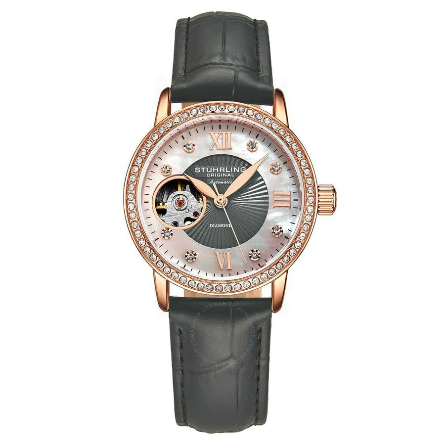 Stuhrling Original Legacy Silver Dial Ladies Watch M15787 - Dawson Watches