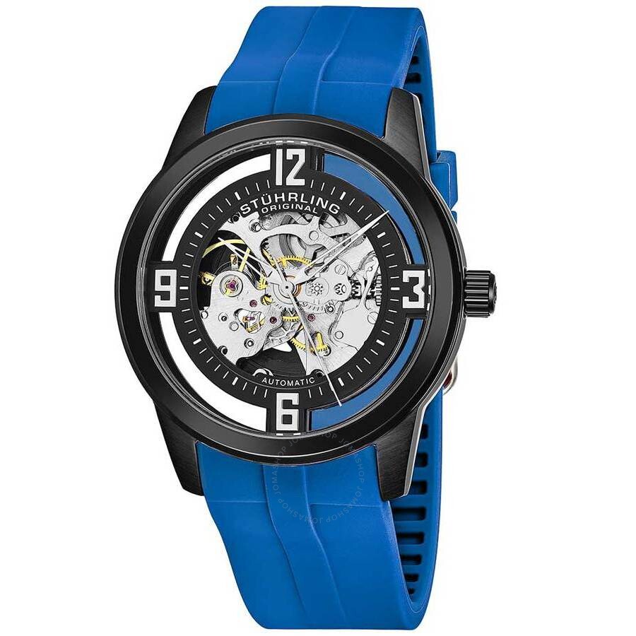 Stuhrling Original Legacy Silver-tone Dial Men's Watch M15488 - Dawson Watches