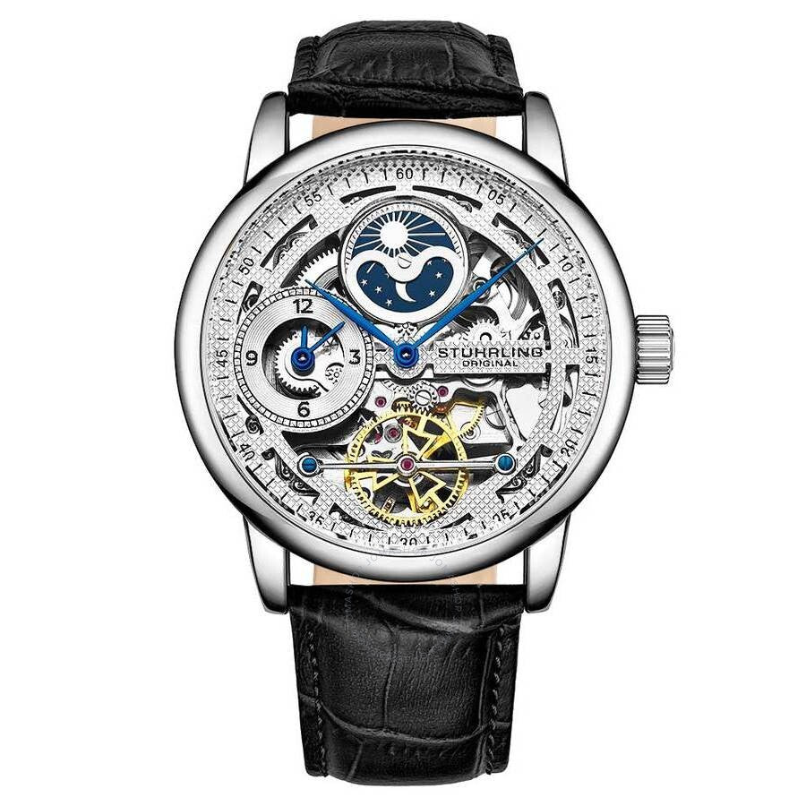 Stuhrling Original Legacy Silver-tone Dial Men's Watch M15658 - Dawson Watches