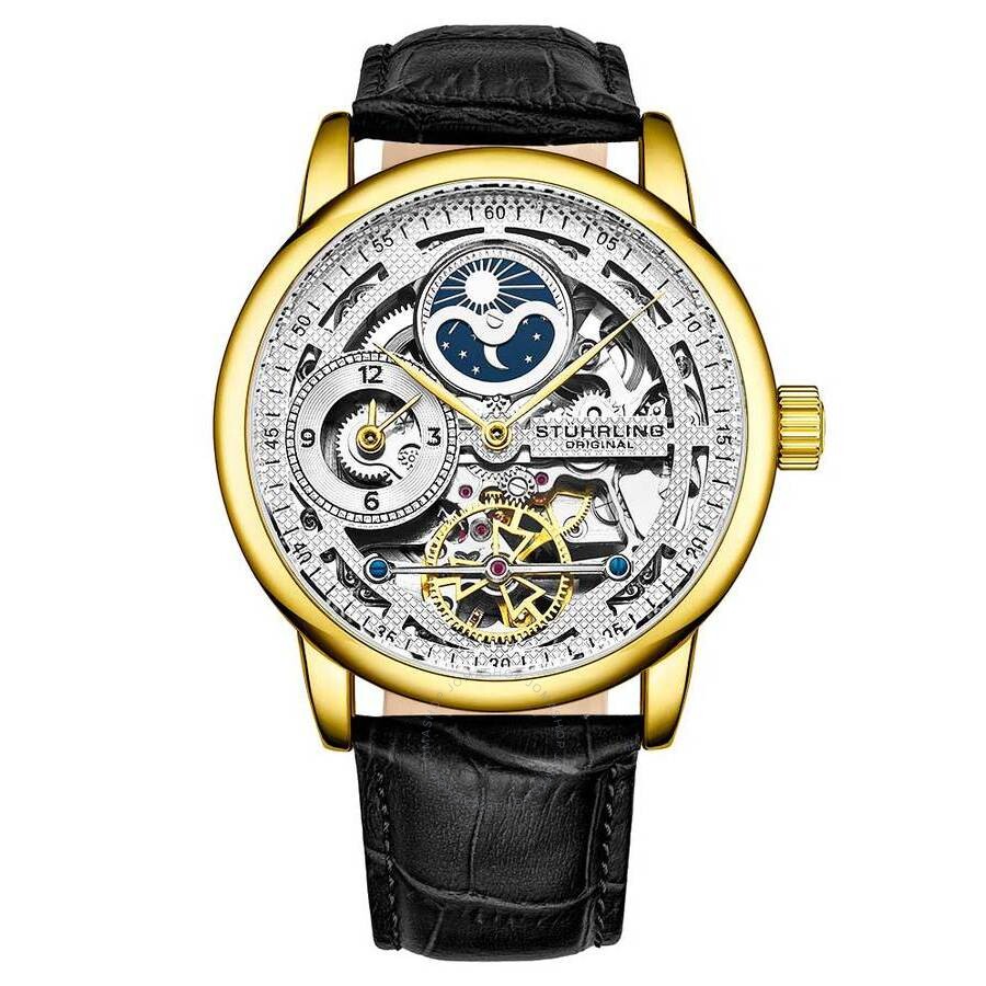 Stuhrling Original Legacy Silver-tone Dial Men's Watch M15659 - Dawson Watches