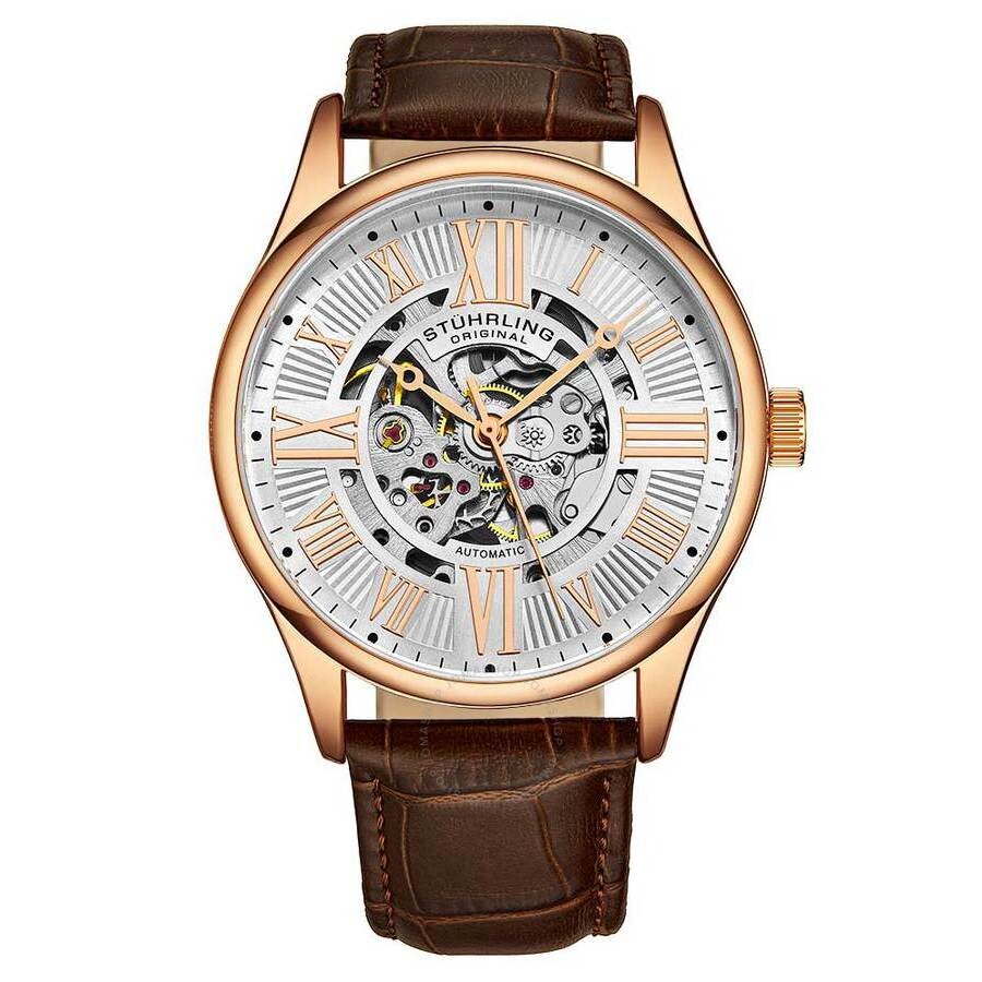 Stuhrling Original Legacy Silver-tone Dial Men's Watch M15729 - Dawson Watches