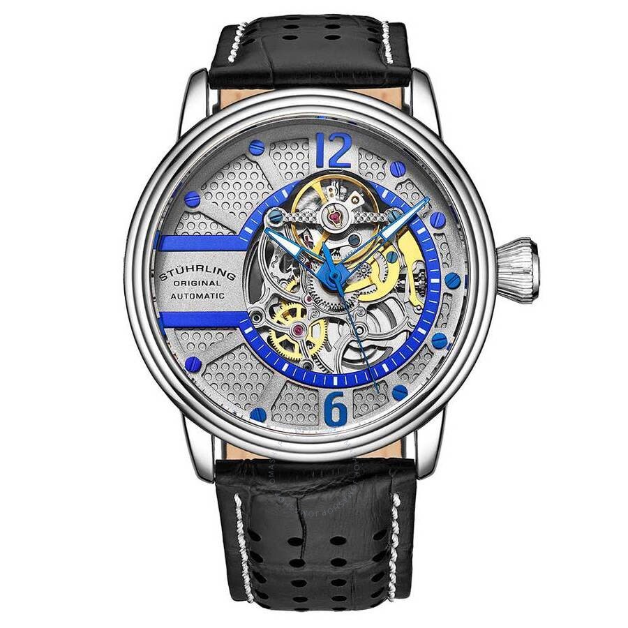 Stuhrling Original Legacy Silver-tone Dial Men's Watch M15849 - Dawson Watches