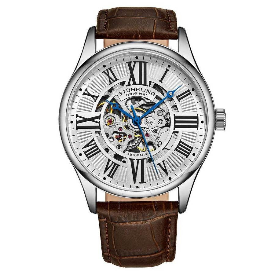 Stuhrling Original Legacy Silver-tone Dial Men's Watch M15950 - Dawson Watches