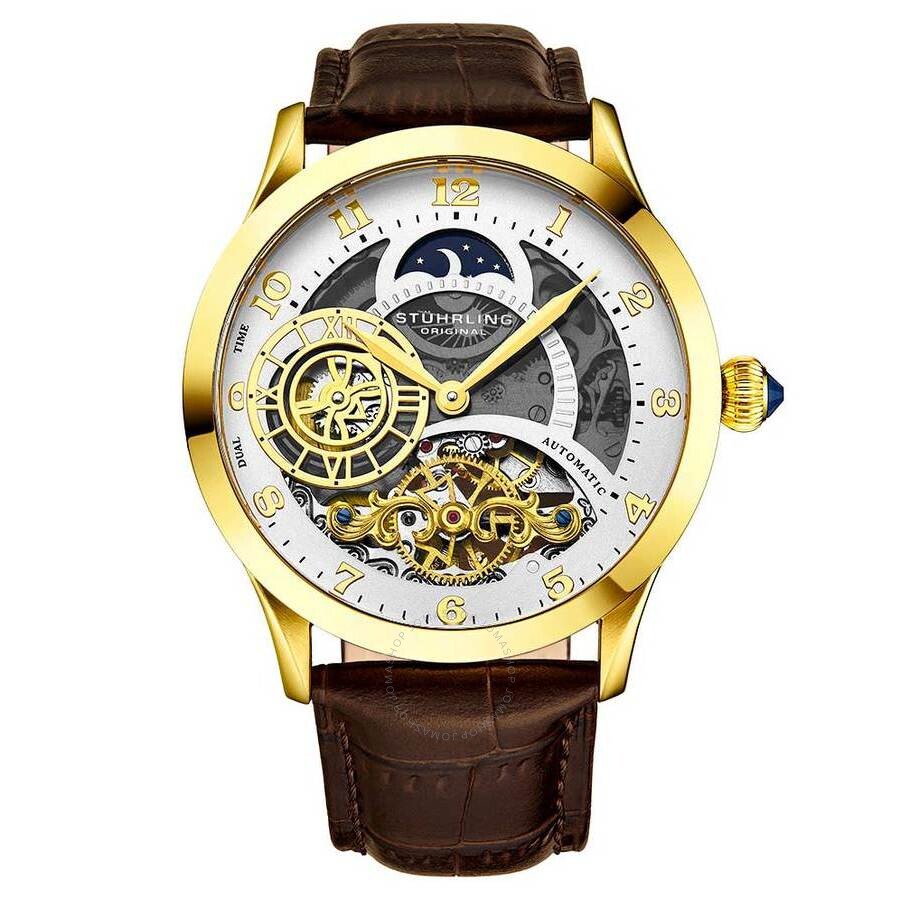 Stuhrling Original Legacy White Dial Men's Watch M15547 - The Watches Men & Co