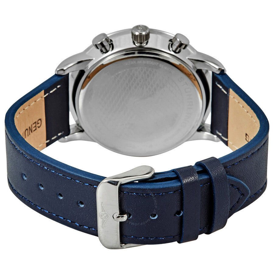 Stuhrling Original Monaco Black Dial Men's Watch M15889 - The Watches Men & Co #3