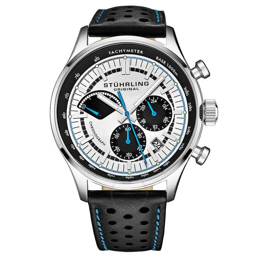 Stuhrling Original Monaco Silver-tone Dial Men's Watch M15561 - Dawson Watches