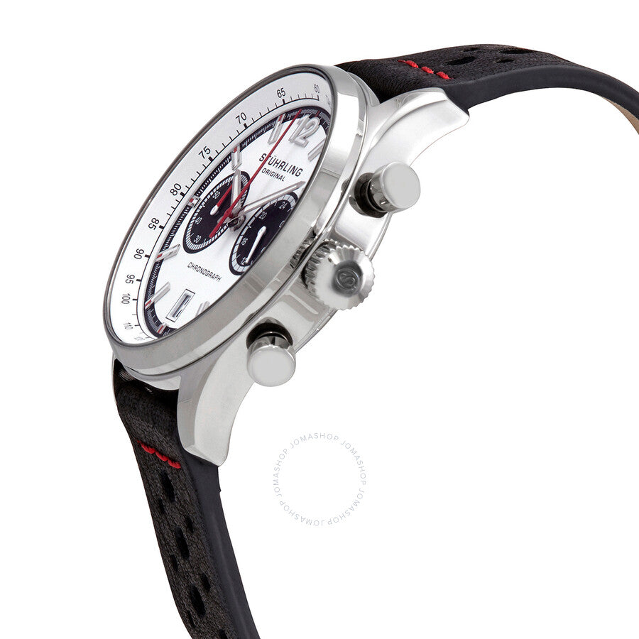 Stuhrling Original Monaco White Dial Men's Watch M15559 - Dawson Watches #2