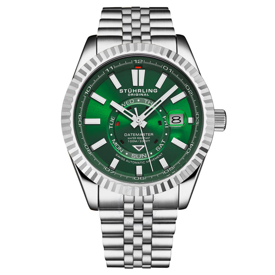 Stuhrling Original Symphony Automatic Green Dial Men's Watch M18241 - Dawson Watches