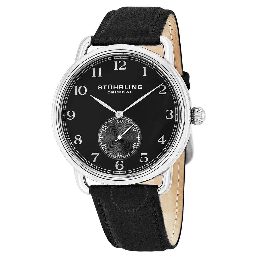 Stuhrling Original Symphony Black Dial Men's Watch M15244 - Dawson Watches