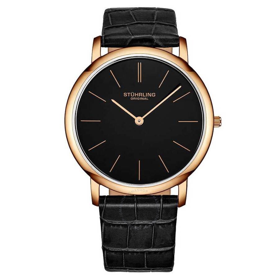 Stuhrling Original Symphony Black Dial Men's Watch M15351 - Dawson Watches
