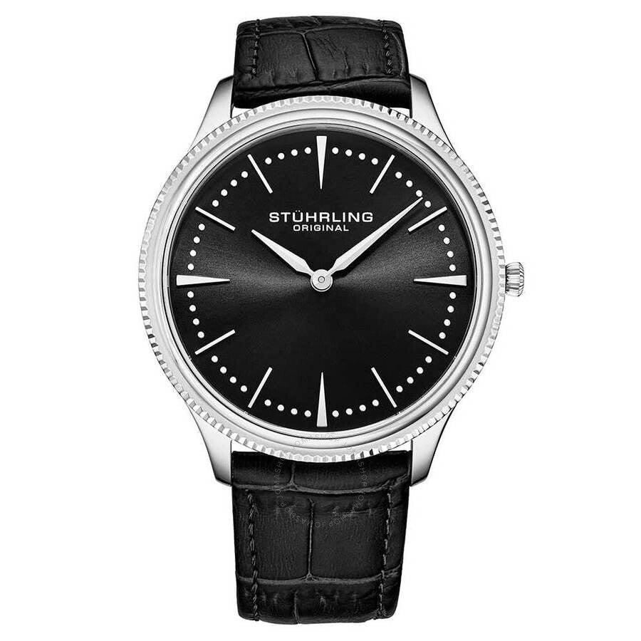 Stuhrling Original Symphony Black Dial Men's Watch M15879 - Dawson Watches