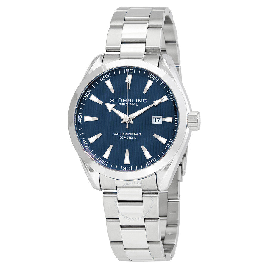 Stuhrling Original Symphony Blue Dial Men's Watch M15789 - Dawson Watches