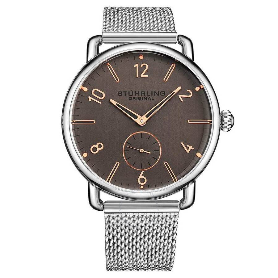 Stuhrling Original Symphony Brown Dial Men's Watch M15712 - Dawson Watches