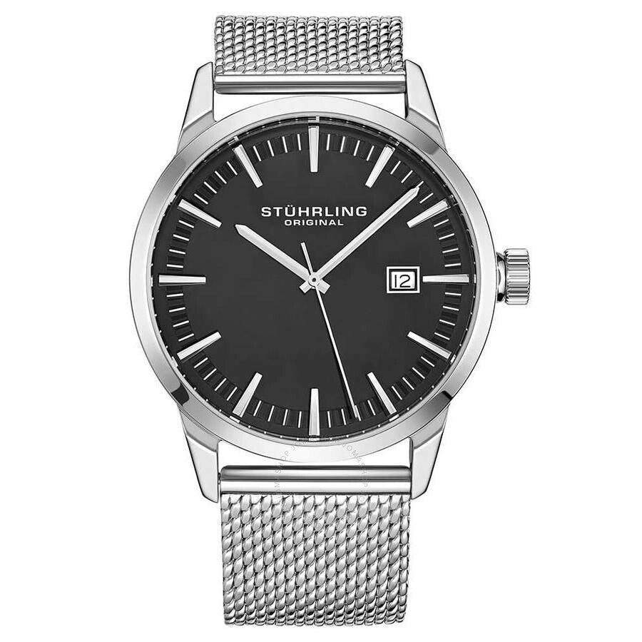 Stuhrling Original Symphony Grey Dial Men's Watch M15299 - Dawson Watches