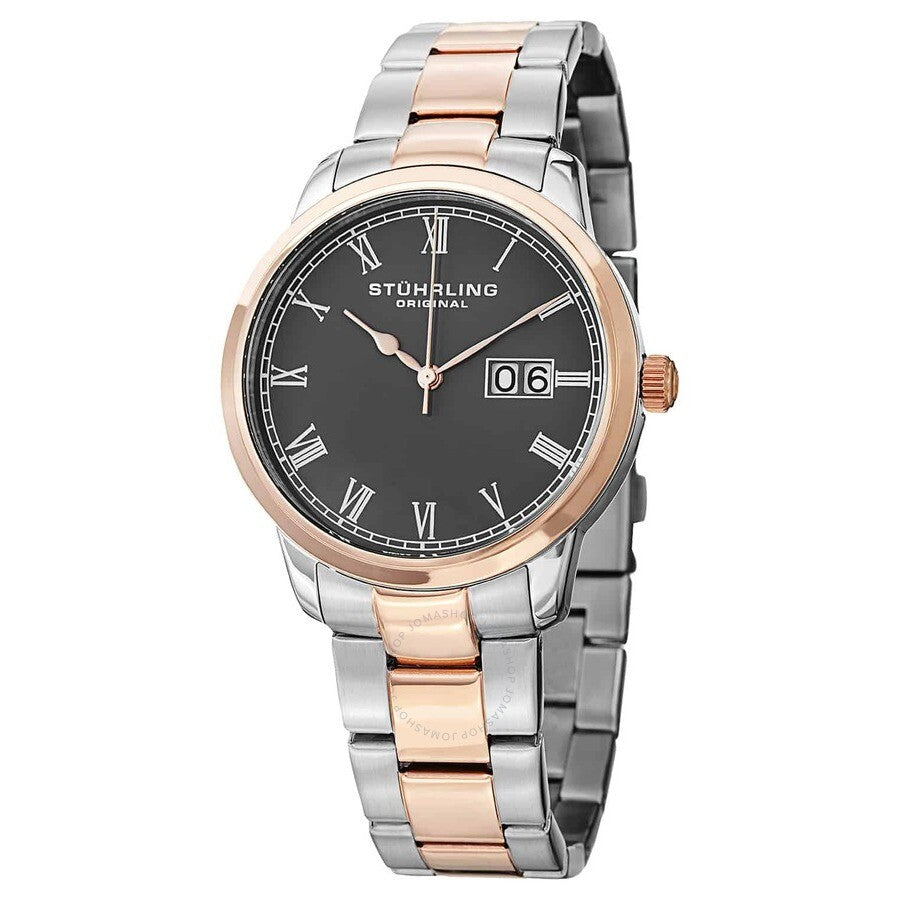 Stuhrling Original Symphony Grey Dial Men's Watch M15470 - Dawson Watches