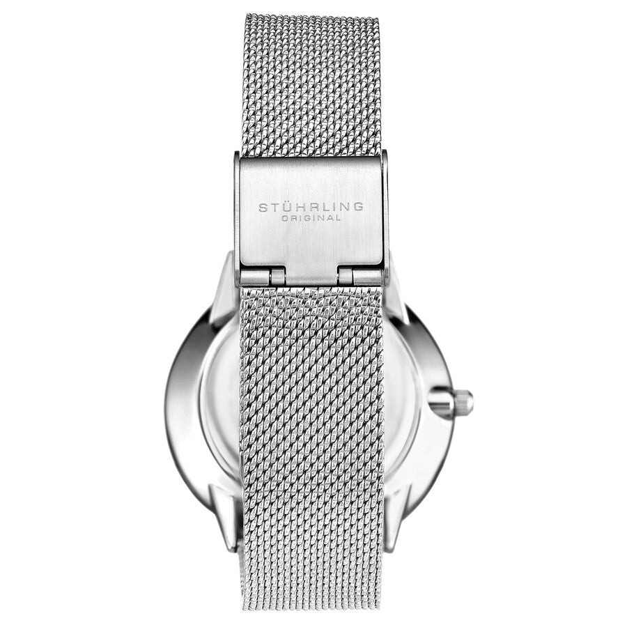 Stuhrling Original Symphony Quartz Black Dial Ladies Watch M16811 - The Watches Men & Co #3
