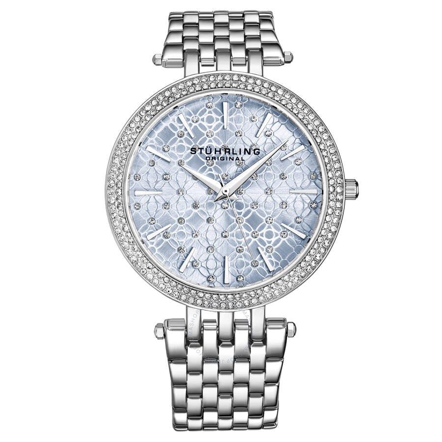 Stuhrling Original Symphony Quartz Blue Dial Ladies Watch M16257 - Dawson Watches