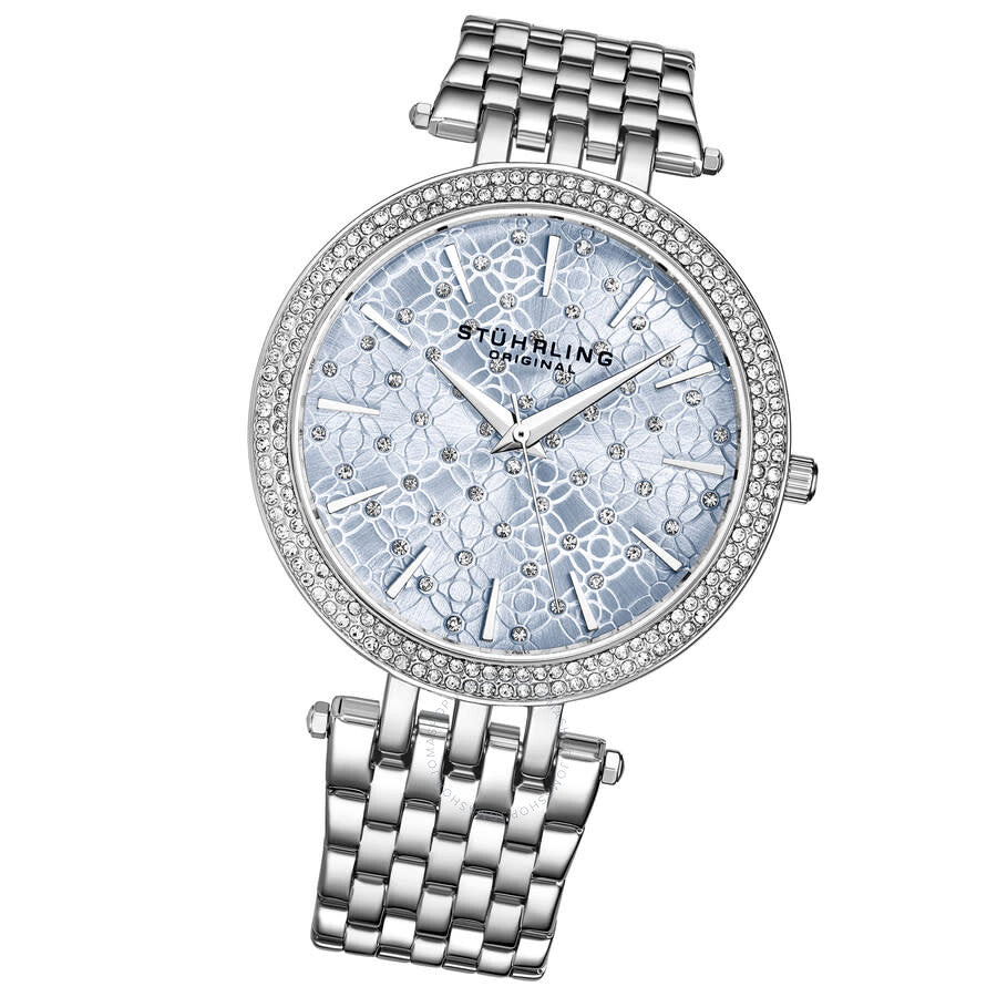 Stuhrling Original Symphony Quartz Blue Dial Ladies Watch M16257 - Dawson Watches #2