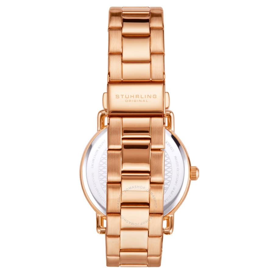 Stuhrling Original Symphony Quartz Rose Gold Dial Men's Watch M16946 - Dawson Watches #2