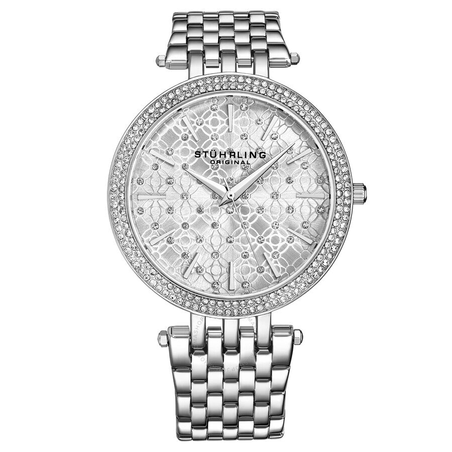 Stuhrling Original Symphony Quartz Silver Dial Ladies Watch M16256 - Dawson Watches