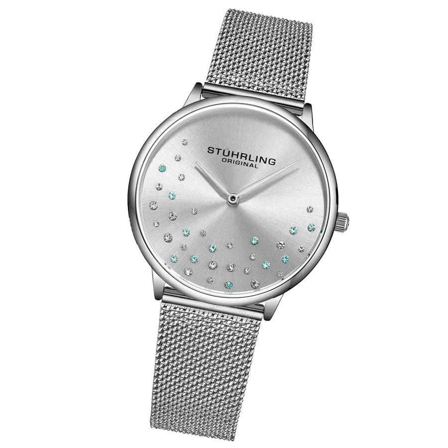 Stuhrling Original Symphony Quartz Silver Dial Ladies Watch M16773 - Dawson Watches #2