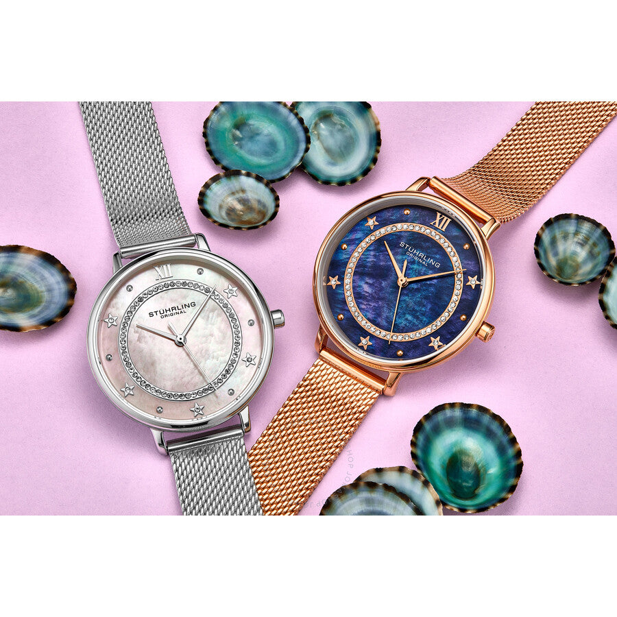 Stuhrling Original Symphony Quartz Silver Dial Ladies Watch M16791 - Dawson Watches #4