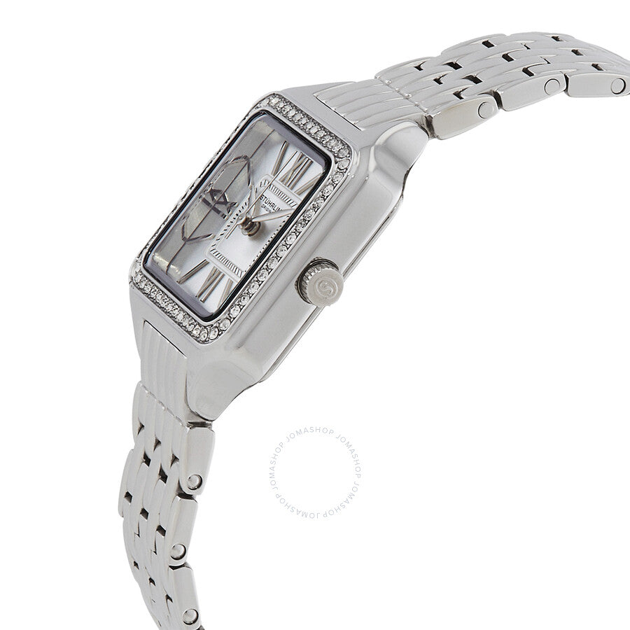 Stuhrling Original Symphony Quartz Silver Dial Ladies Watch M17212 - The Watches Men & Co #2